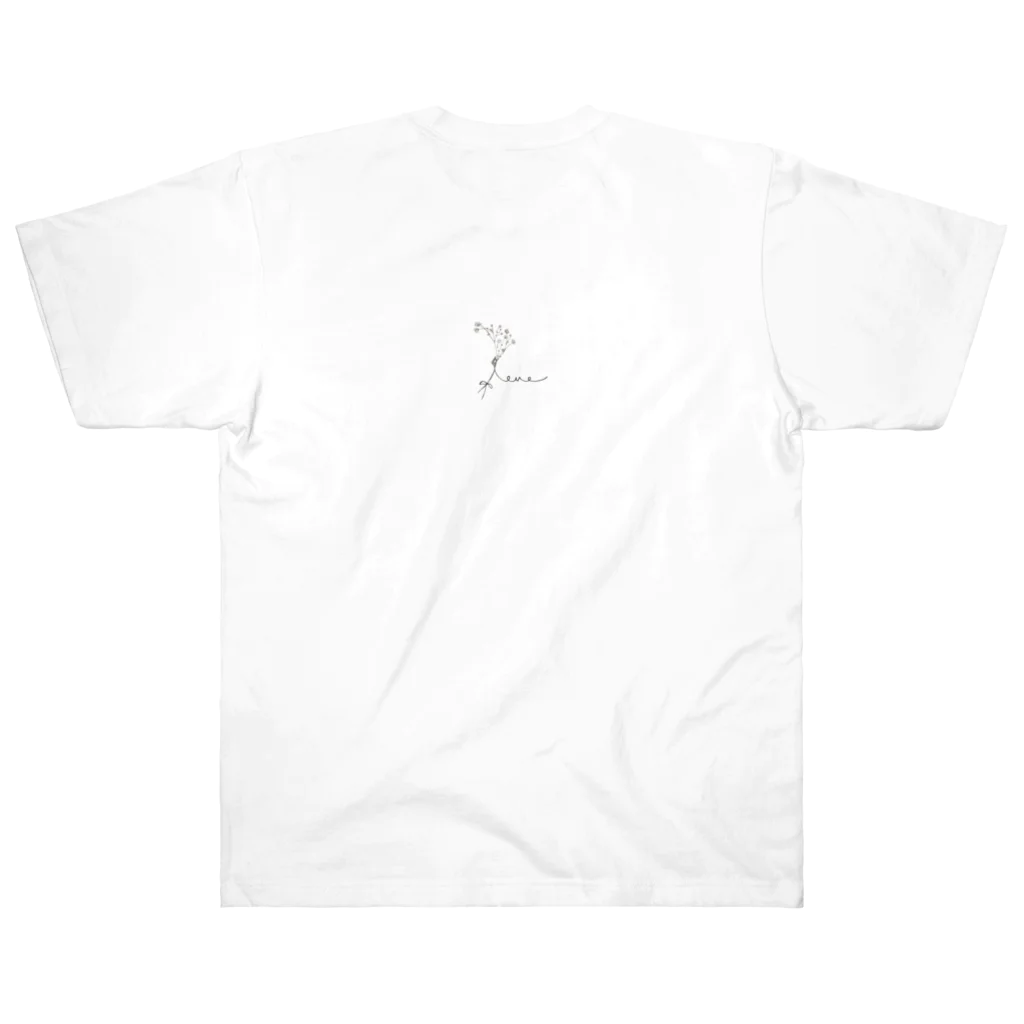 rilybiiのかすみ草 logo Heavyweight T-Shirt