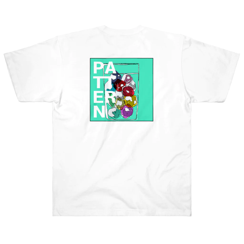 二木 こうた、🐭のPATTERN（表裏デザイン） ヘビーウェイトTシャツ