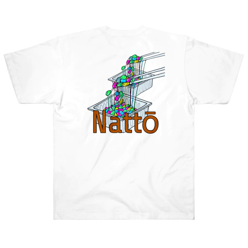 WOIWOIWOIのNattō ヘビーウェイトTシャツ