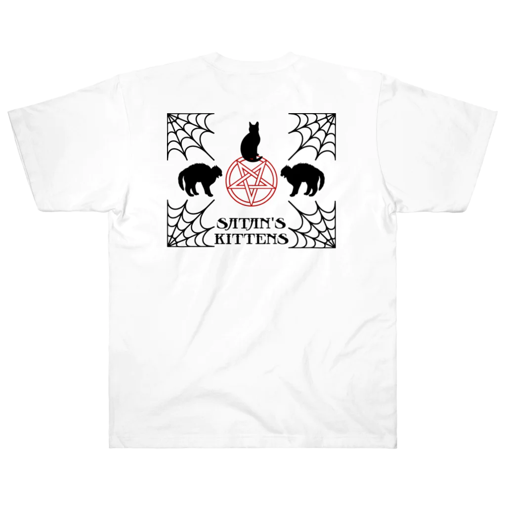 SATAN'S  KITTENSのSATAN'S KITTENS ヘヴィーウェイトロゴT（淡色） ヘビーウェイトTシャツ