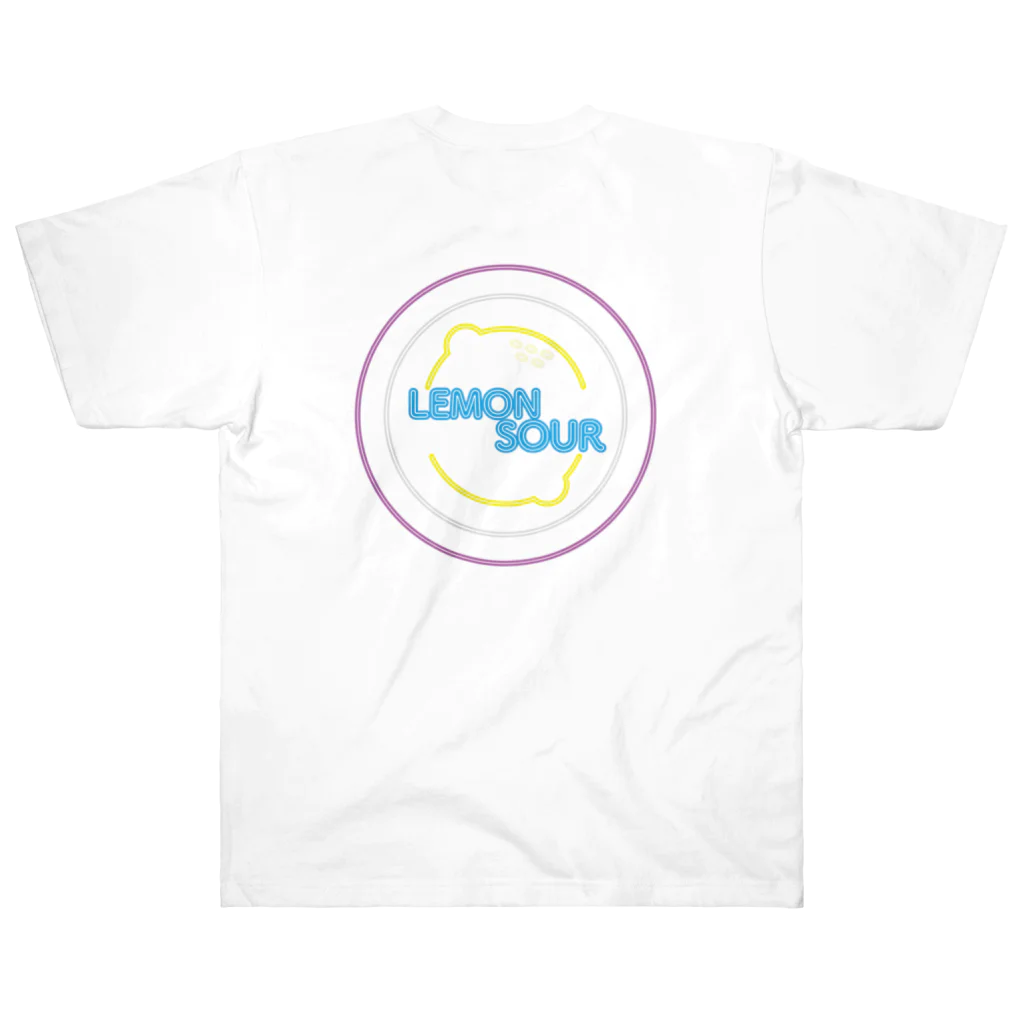 まみのすけのお店のNEON LEMON SOUR ヘビーウェイトTシャツ