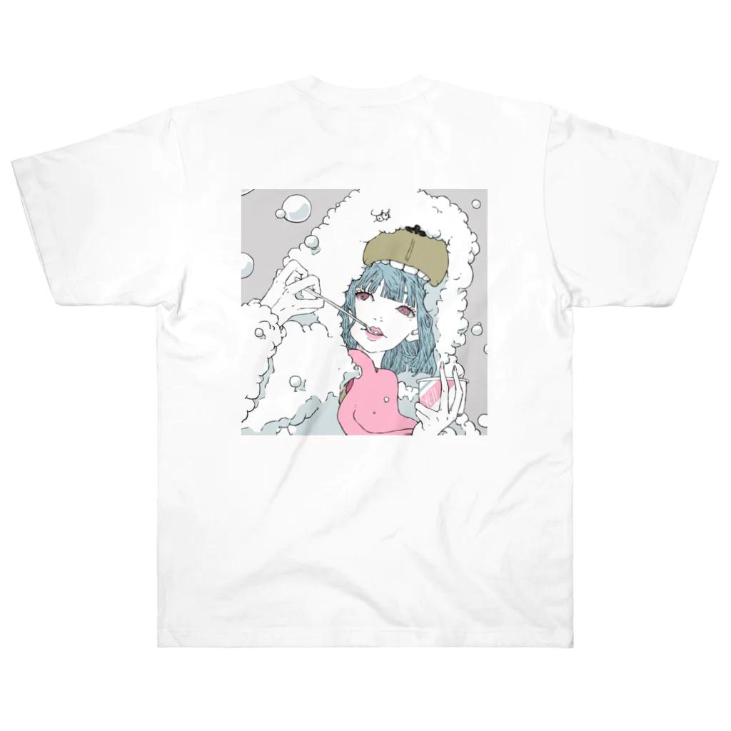 9 10 9（ qu / ten / qu ）のyeti ヘビーウェイトTシャツ