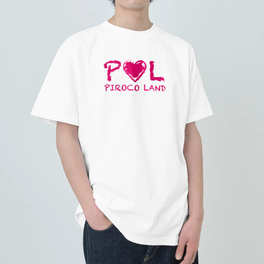 みんなのグッズ屋 tepey -テッペイ-のPIROCO LAND ヘビーウェイトTシャツ