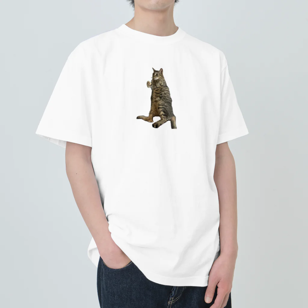 キリちゃんつくるぞのしびしびキリちゃん Heavyweight T-Shirt