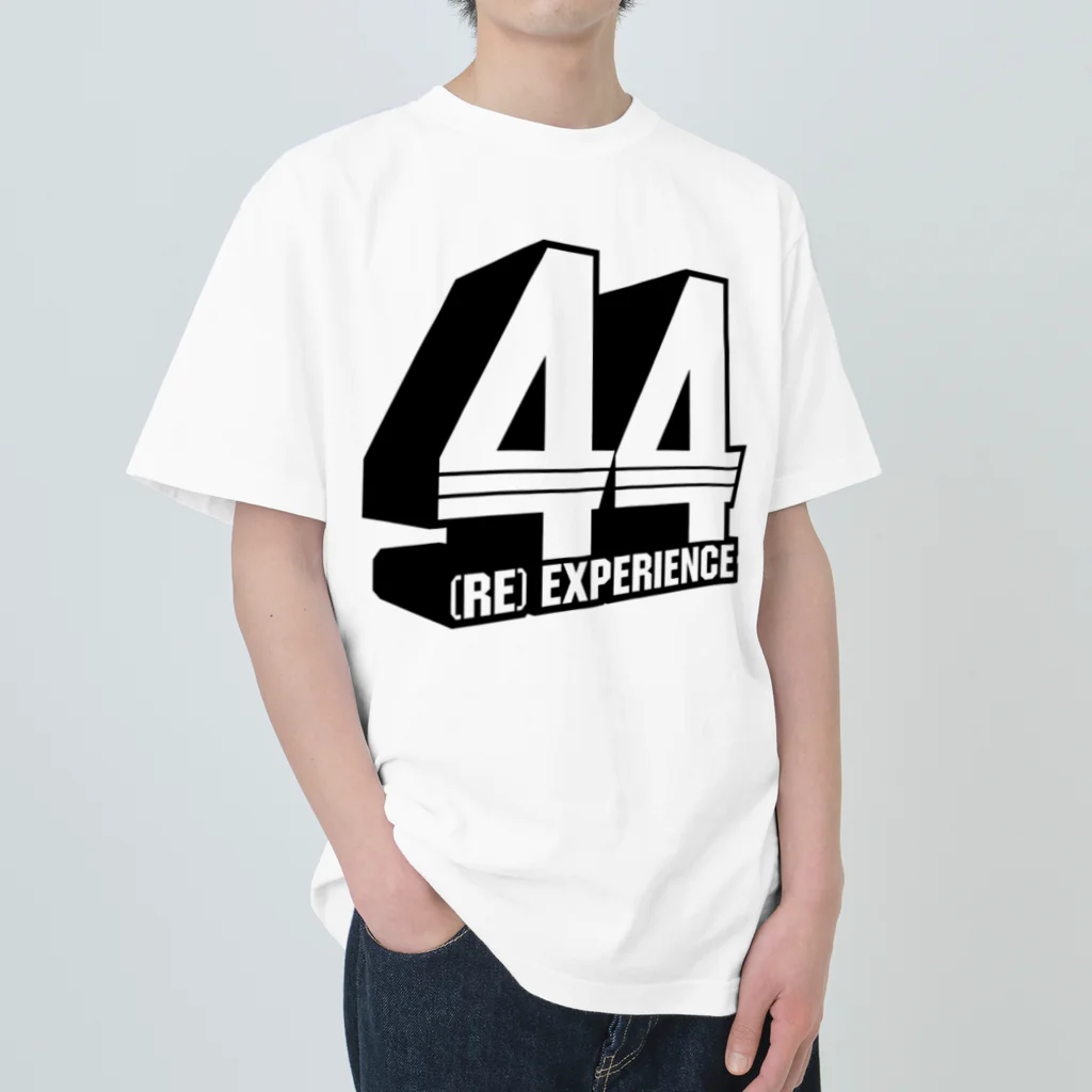 ミニ四駆ショップ４４の４４　３Ｄロゴ Heavyweight T-Shirt