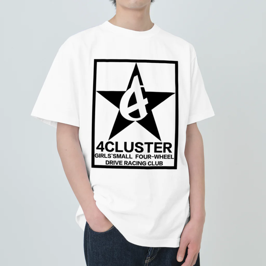 ヨンクラ購買部のチームヨンクラスターエンブレム Heavyweight T-Shirt