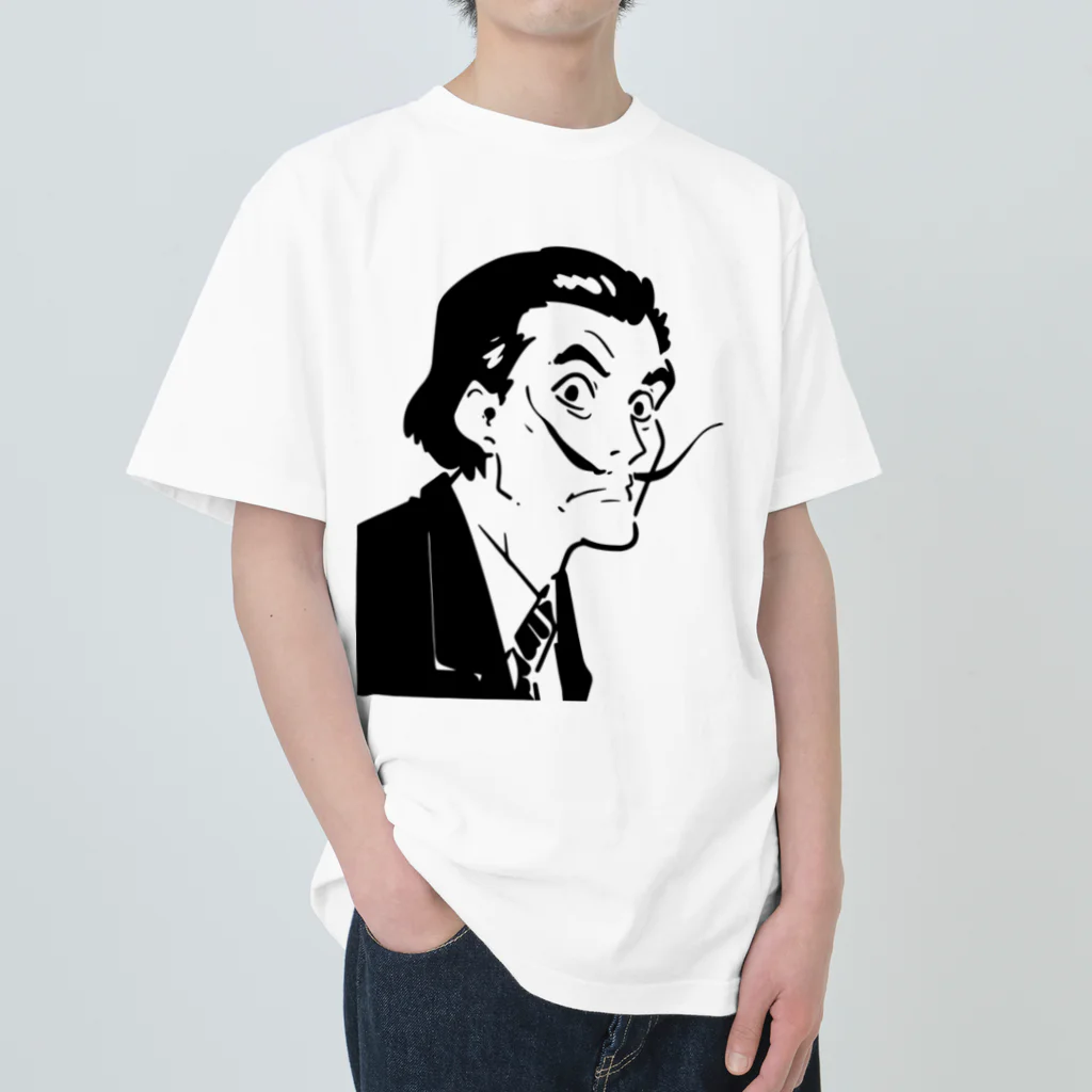 山形屋米店のサルバドール・ダリ(Salvador Dalí) ヘビーウェイトTシャツ