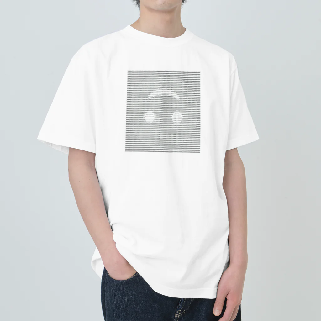 internetのdope ASCII smile #1 ヘビーウェイトTシャツ