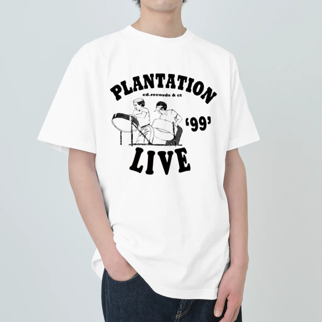 PONTAKUのスティールパン　LIVE ヘビーウェイトTシャツ