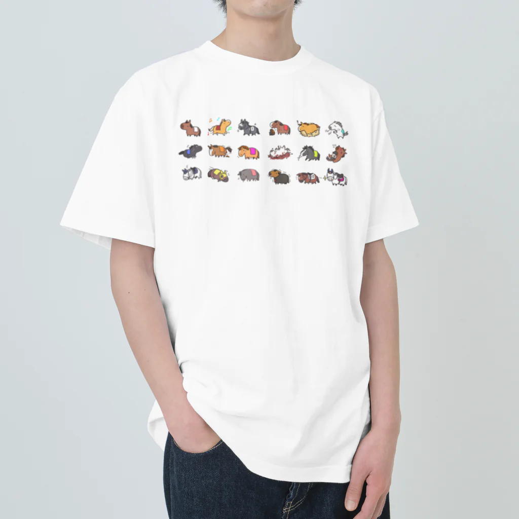 ナトのUMAつめつめ Heavyweight T-Shirt