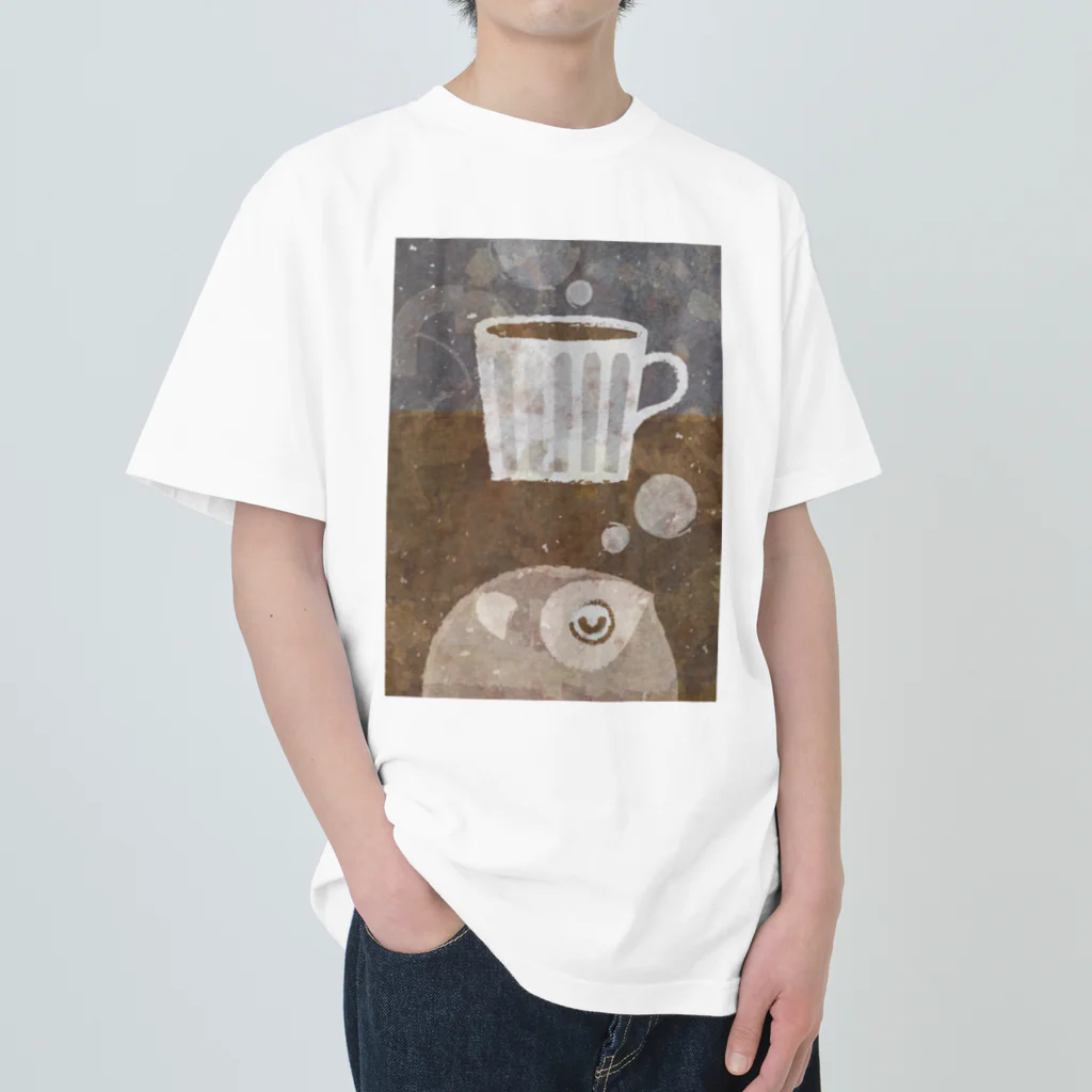 二子舎のコーヒー ヘビーウェイトTシャツ