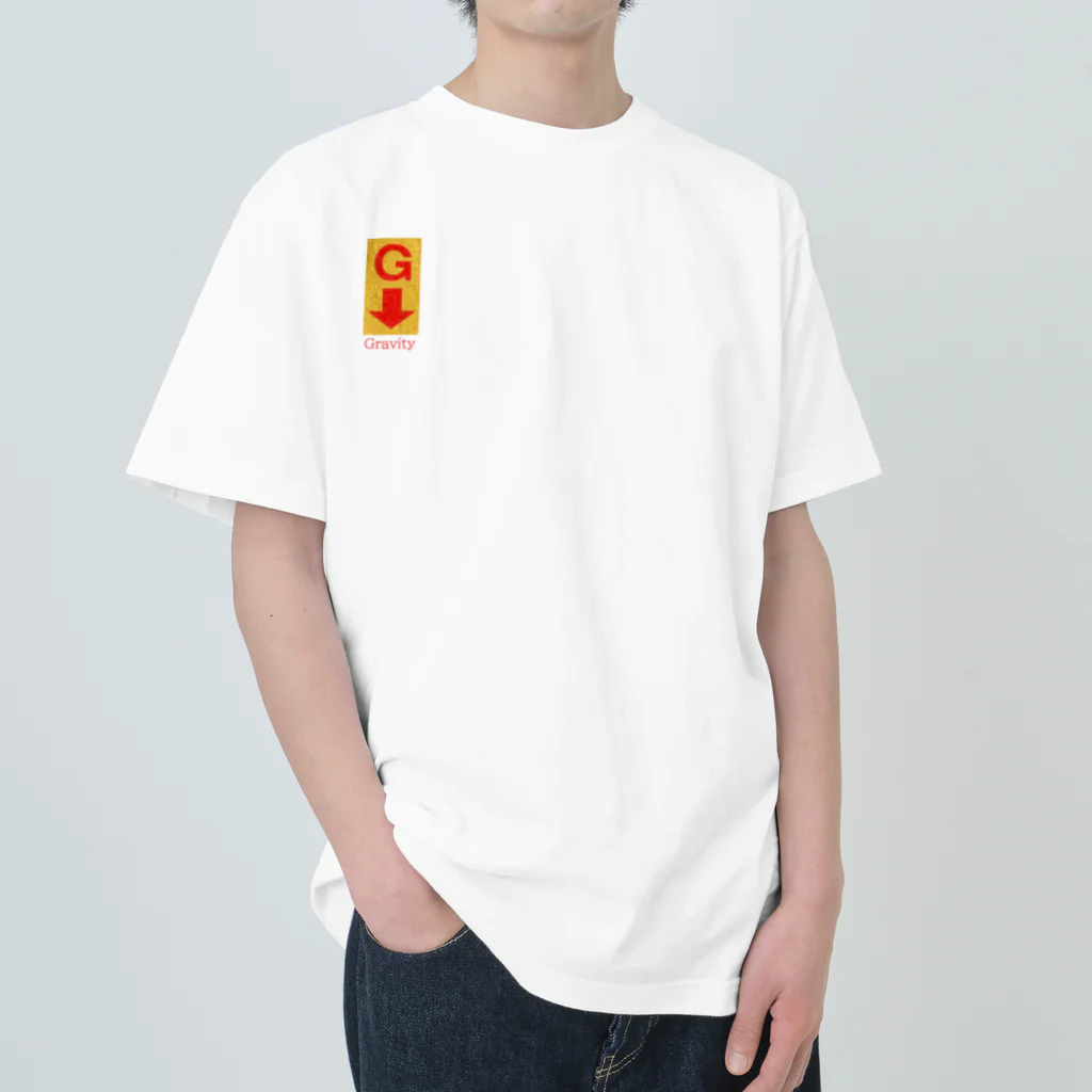 オカダちゃんの【前面】GO!GO! ガス管用スコッチレーン F Heavyweight T-Shirt