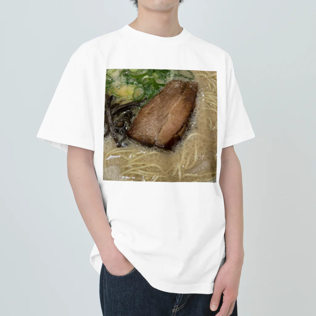 あゆのしおやきのとんこつラーメン ヘビーウェイトTシャツ