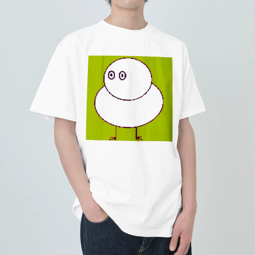 the duckのduck_snowman Heavyweight T-Shirt