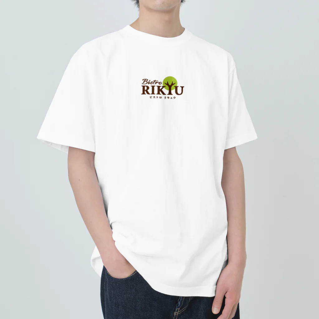 RIKYUのBistroRIKYUロゴ入りT-shirt ヘビーウェイトTシャツ