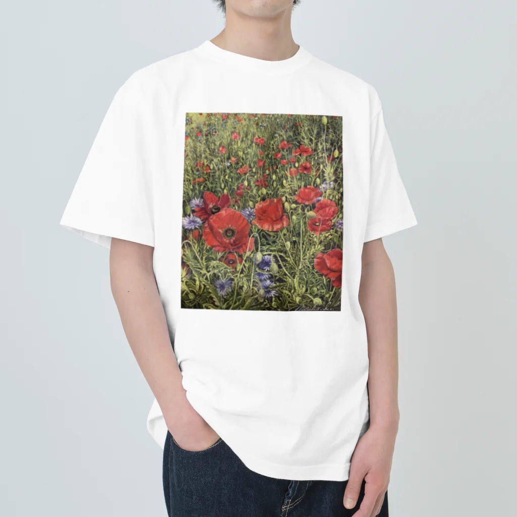 BouqueTのコクリコ ヘビーウェイトTシャツ