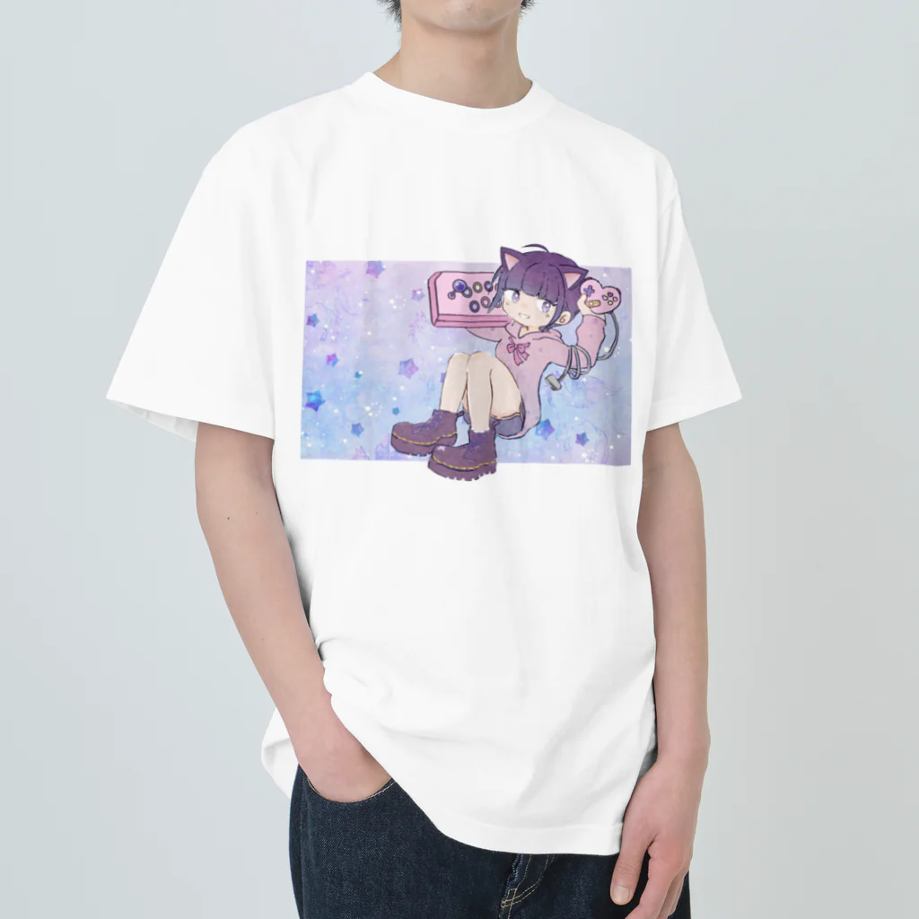 ナマモノ屋さんのふぁんしーガール ヘビーウェイトTシャツ