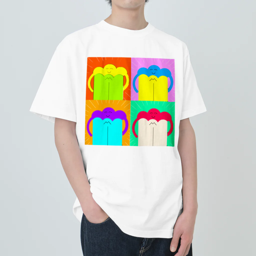 蒸しぱんくん！の蒸しぱんくん Heavyweight T-Shirt