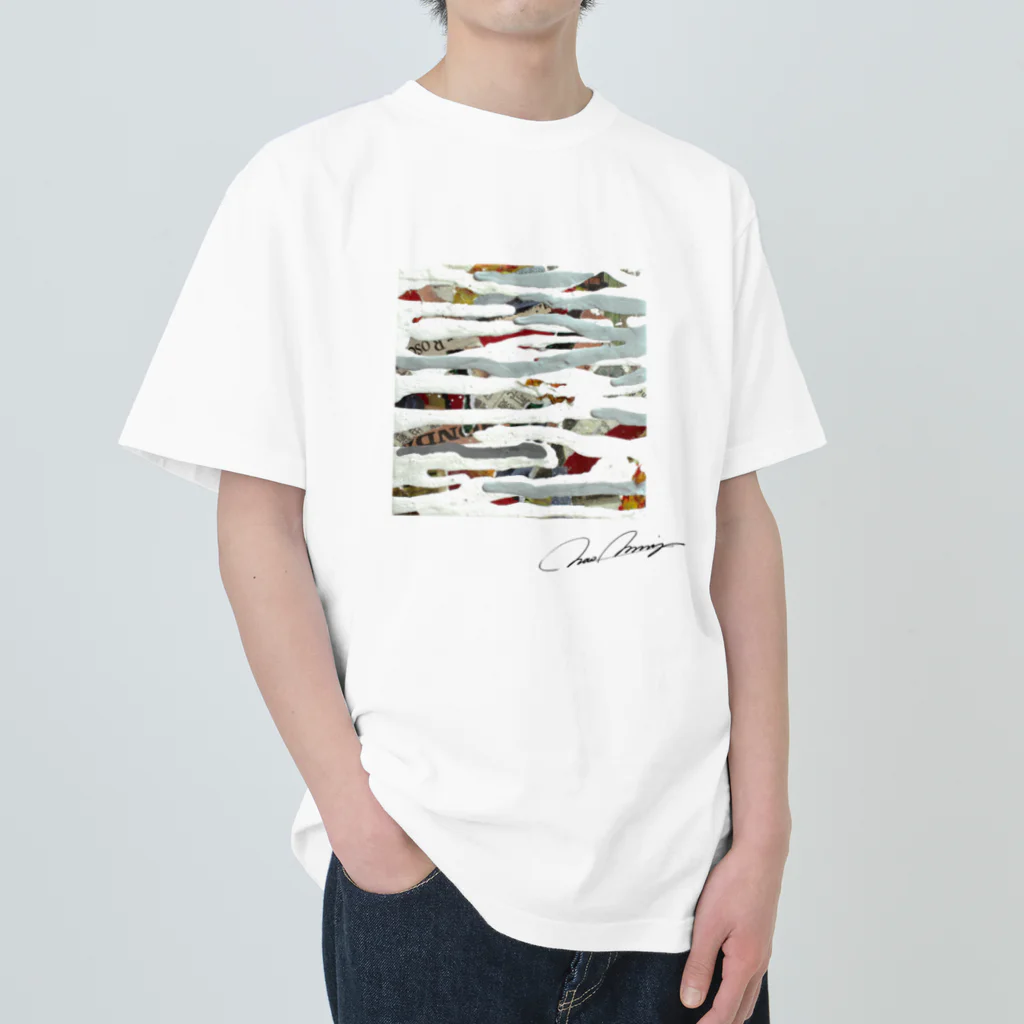 addfuns NAO MORIGOの時の隙間 ブロック バックロゴマーク無し Heavyweight T-Shirt