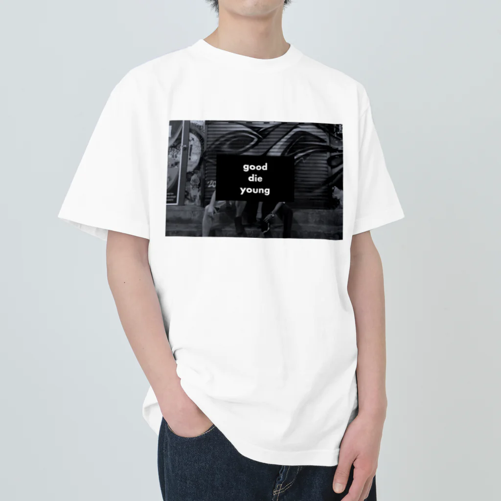 dolidoliのgood die young Heavyweight T-Shirt