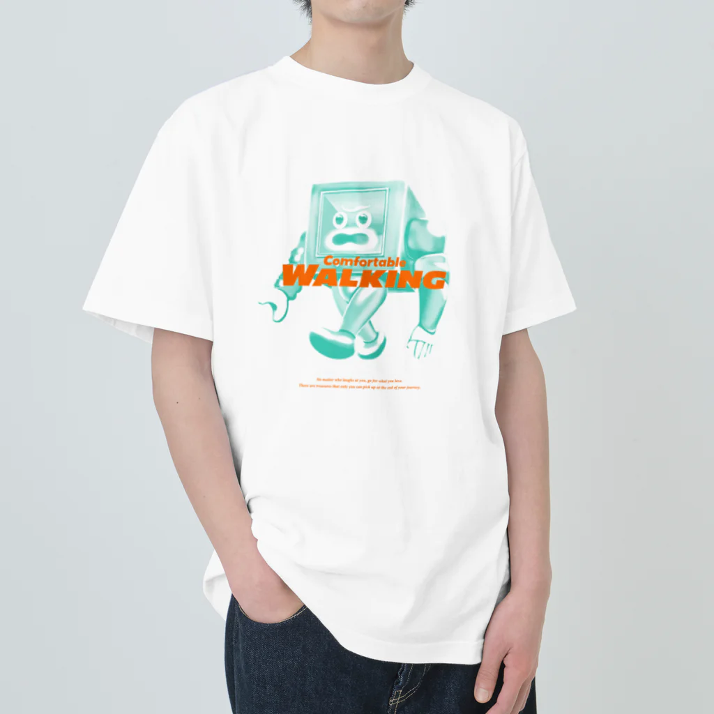 yamaguchi_shunsuke_のComfortable WALKING  ー FANNIE BOARD ー ヘビーウェイトTシャツ