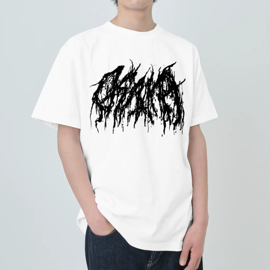 Toshihiro Egawa Artのデスメタル大阪/DEATH METAL OSAKA ヘビーウェイトTシャツ