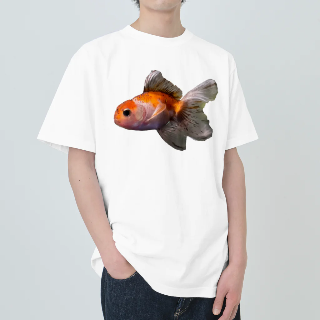 ゆんさんショップの夏だ！金魚だ！ Heavyweight T-Shirt