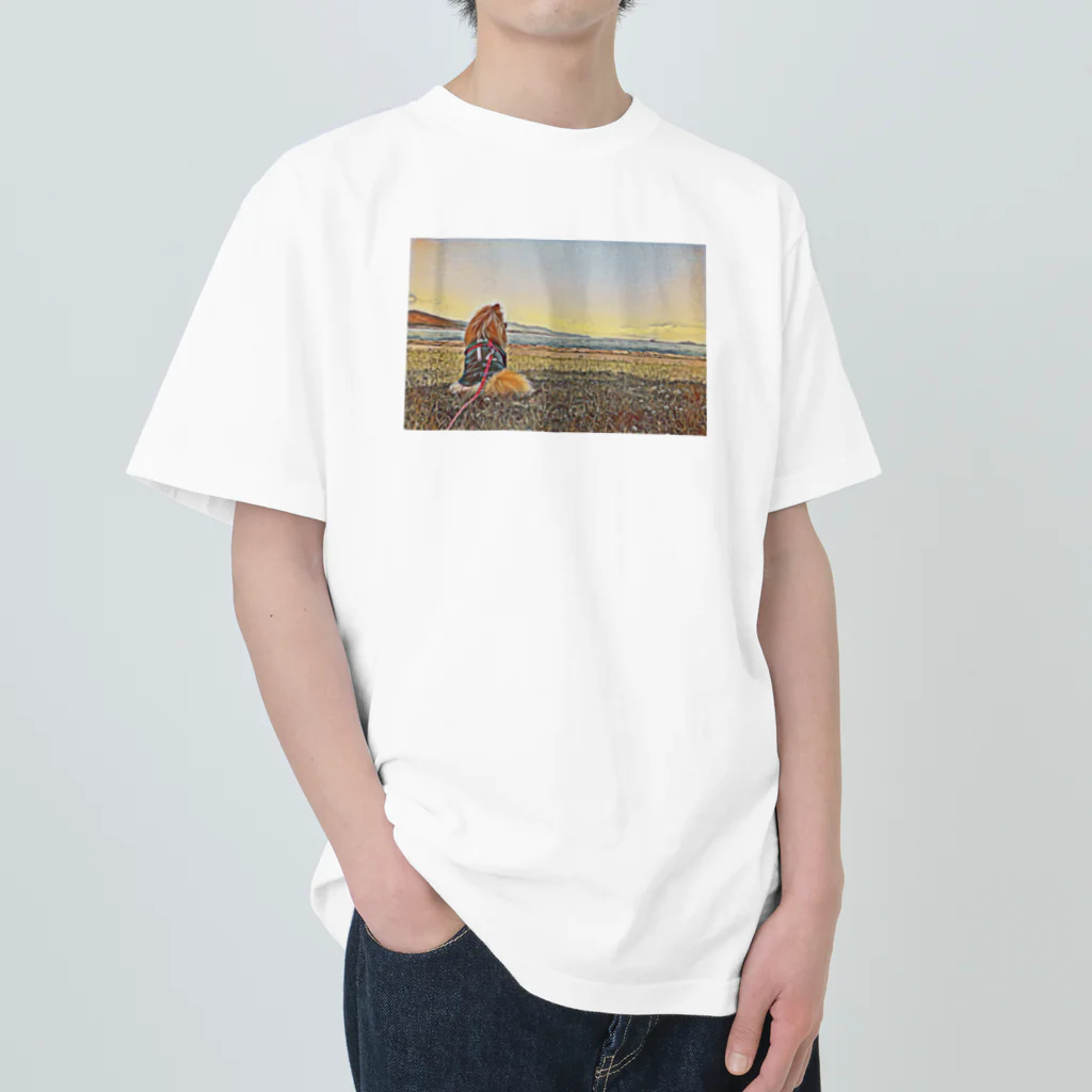 SU013のうちの子 Heavyweight T-Shirt