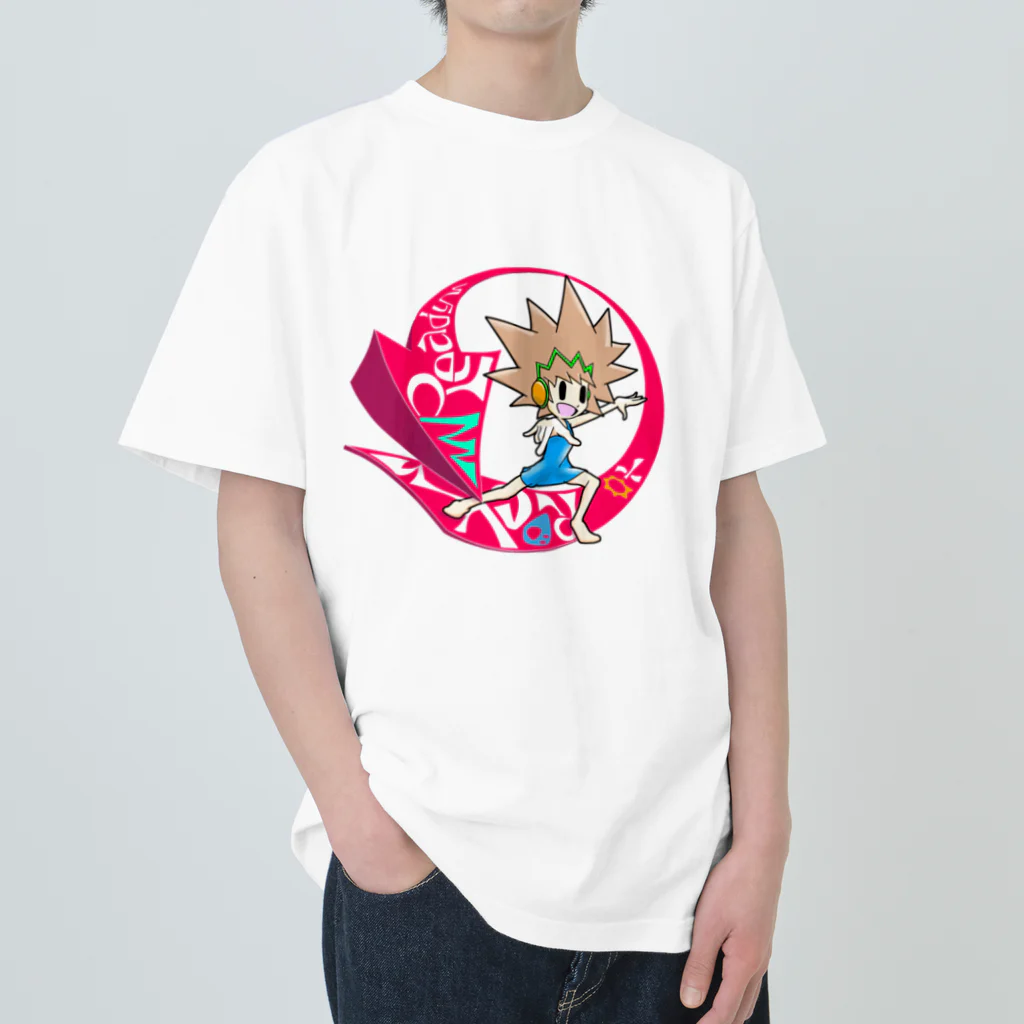 空想世界　HowlingAL のとげ子 Heavyweight T-Shirt