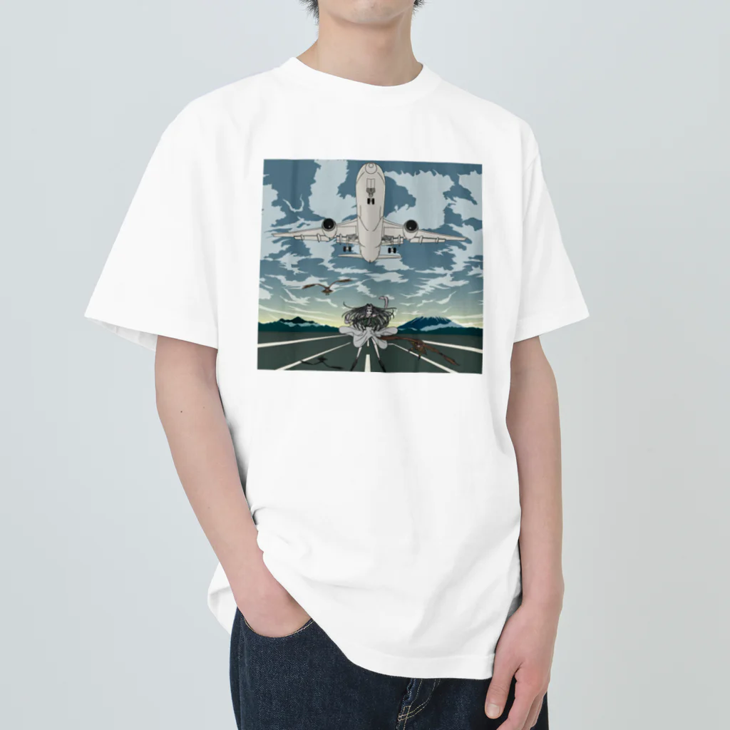 加藤 光雲のLanding Heavyweight T-Shirt