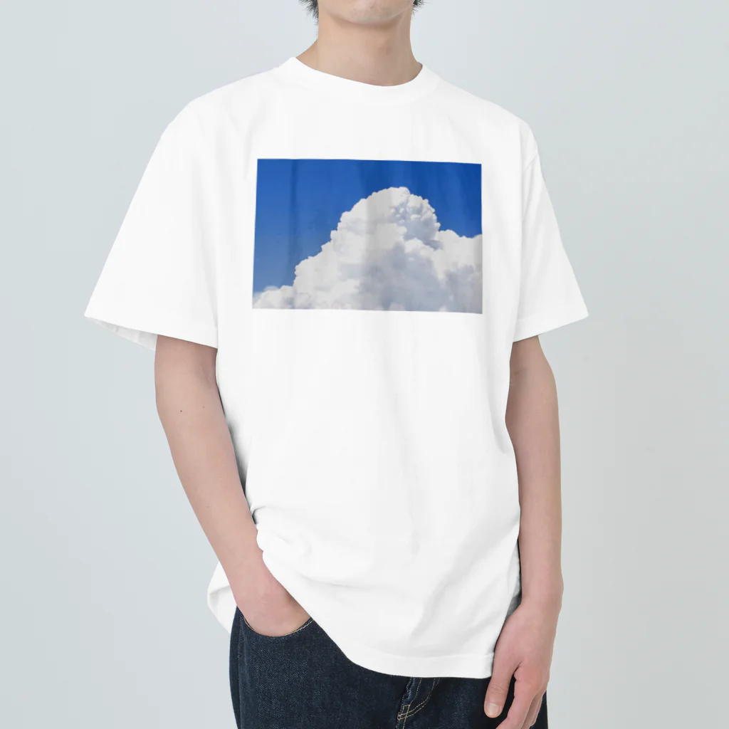 saru_pontaのBLUESKY Heavyweight T-Shirt