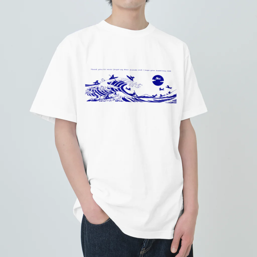 AtelierBoopのWATERDOGandSUPDOG  ヘビーウェイトTシャツ