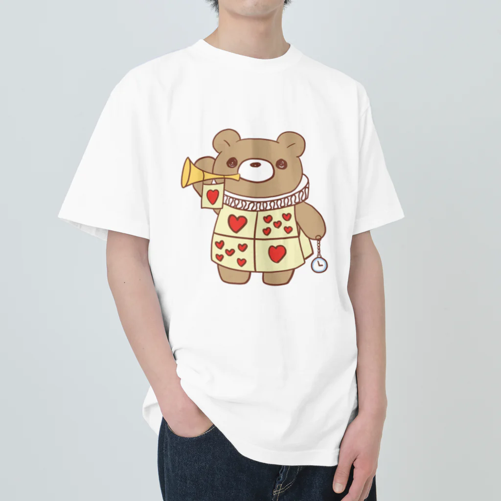 みゃい🧸🐾のアリスに出てきそうなくみゃ ヘビーウェイトTシャツ