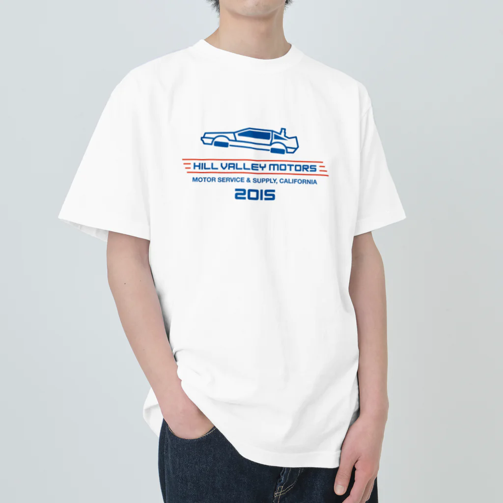 PHANTOM PIXELのHill Valley Motors Heavyweight T-Shirt