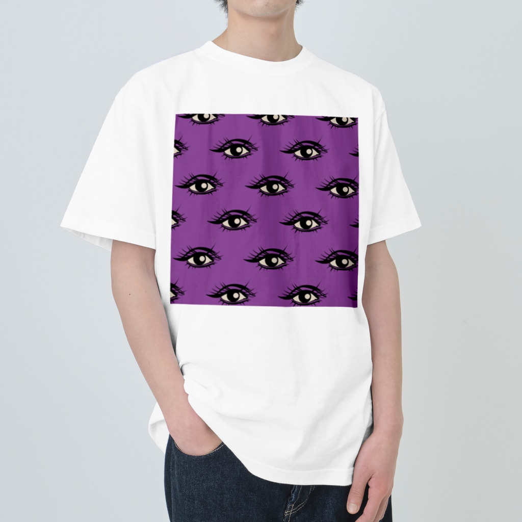 中華呪術堂（チャイナマジックホール）の目目目・电动催眠装置  Heavyweight T-Shirt
