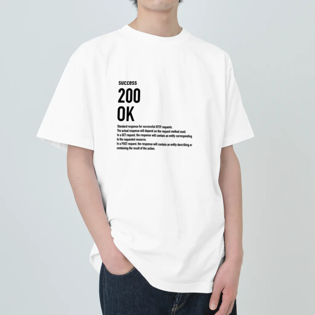 kengochiの200 OK Heavyweight T-Shirt