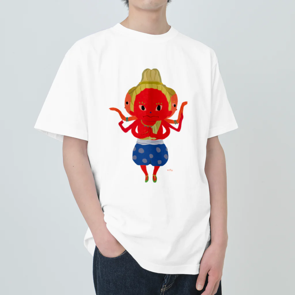 おばけ商店の神仏Tシャツ〈阿修羅〉 ヘビーウェイトTシャツ