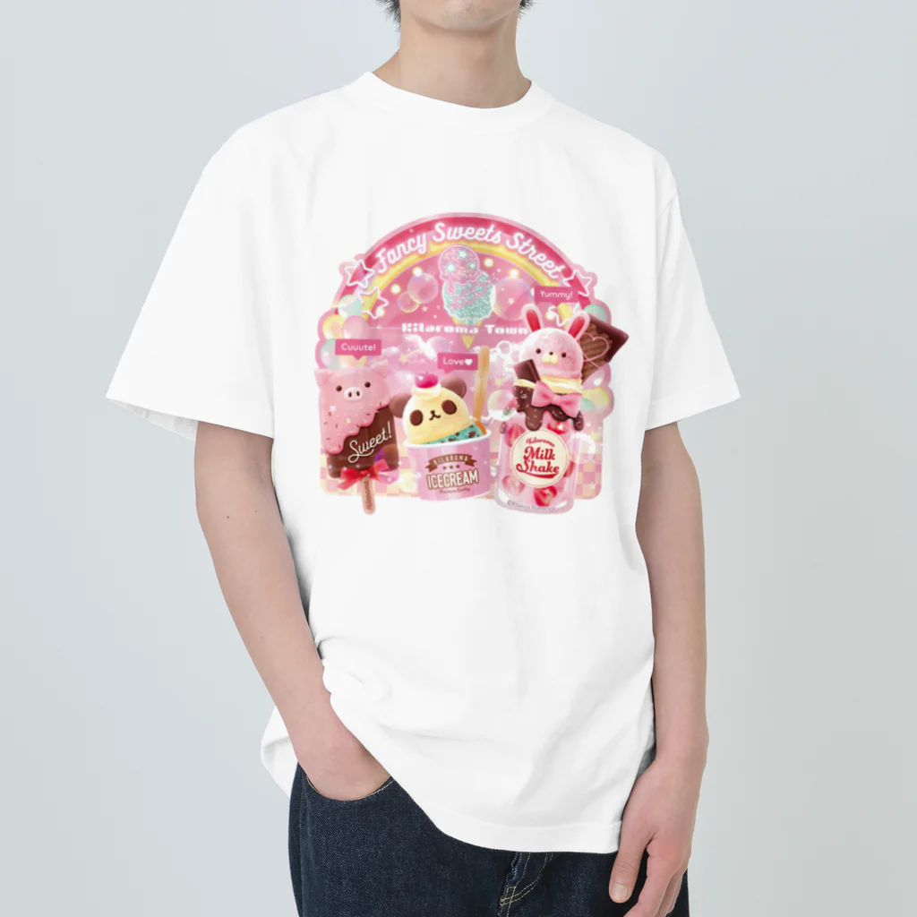 キラロマのFancy Sweets Street No.01 Heavyweight T-Shirt