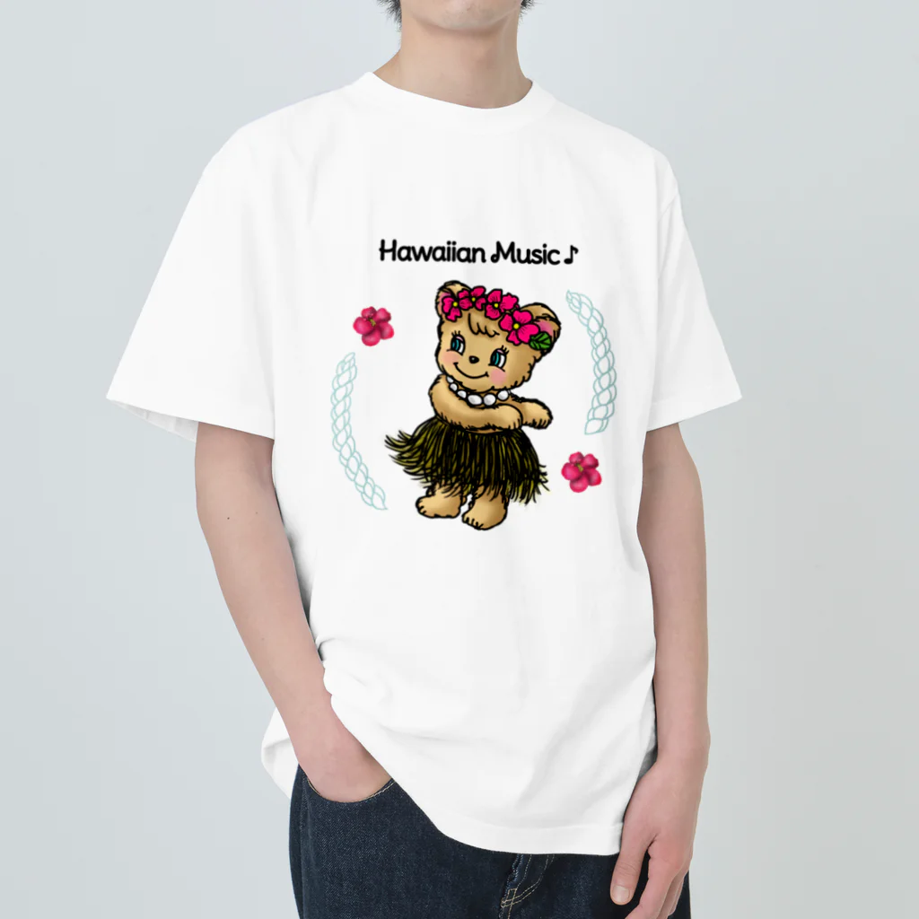 lucky charmのハワイアンミュージック Heavyweight T-Shirt