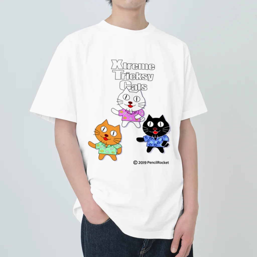 ネコ兄弟のネコ兄弟 tXTC_44 ヘビーウェイトTシャツ