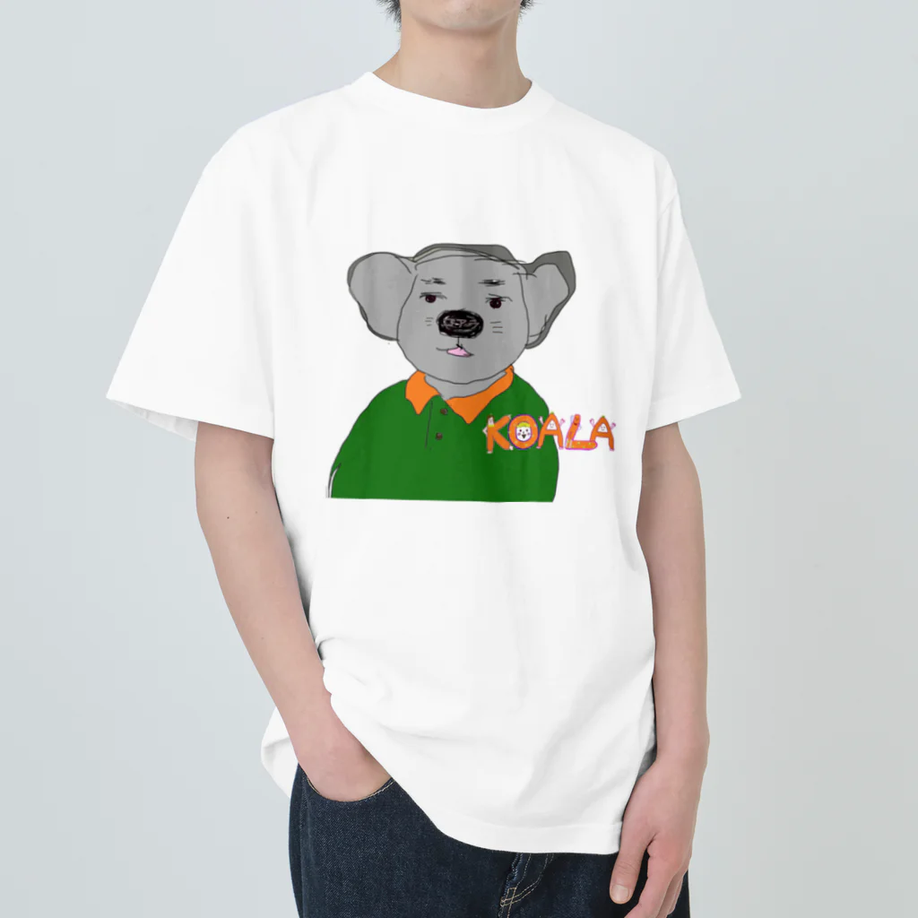 ミーミー⭐︎イニシャルズ/スージーズストアのイニシャルズ⭐︎コアラKOALA Heavyweight T-Shirt