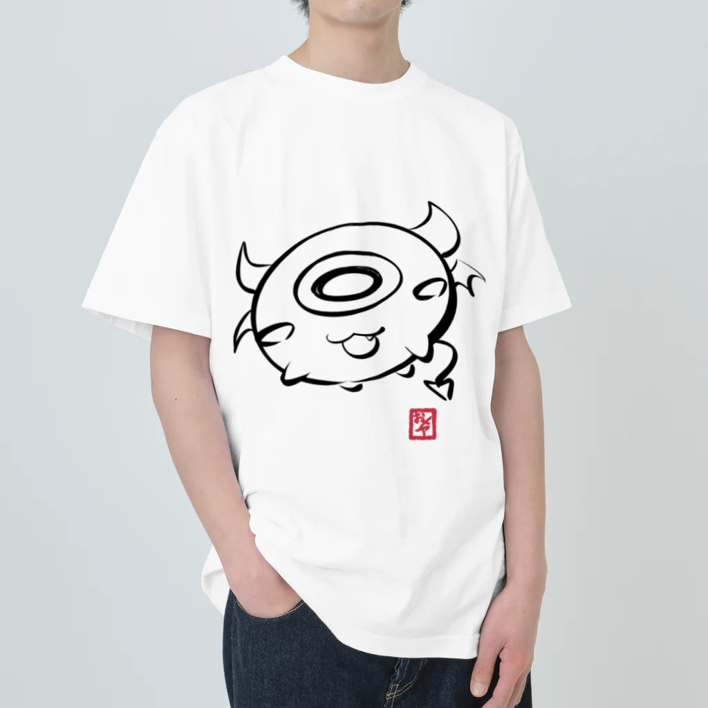 夜白魔メア🌕🥛Vtuberの生贄さん Heavyweight T-Shirt