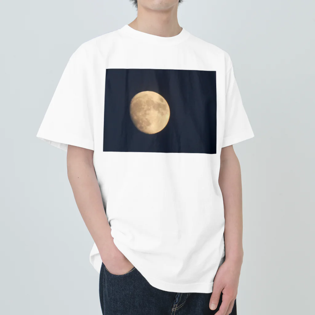 そらもようのMOON ヘビーウェイトTシャツ