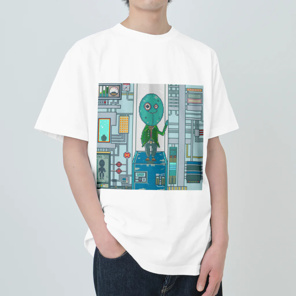 CRAZY WEのウチュウジン ヘビーウェイトTシャツ