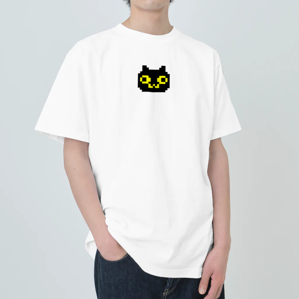 hirofusのねこすけ：ドット ヘビーウェイトTシャツ