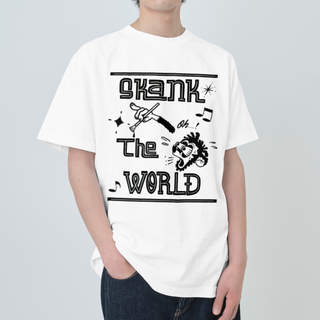 Skank The WorldのSTW Heavyweight T-Shirt