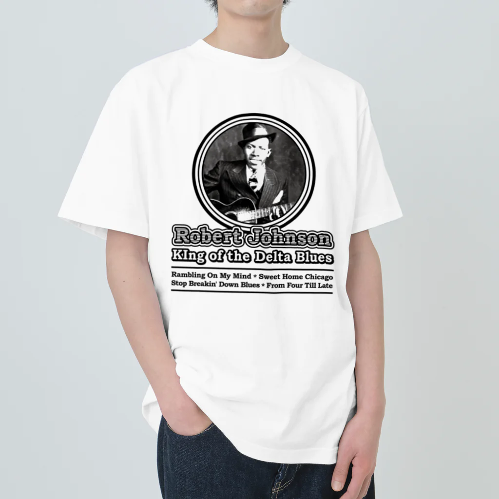 Hungry FreaksのRobert Johnson ヘビーウェイトTシャツ