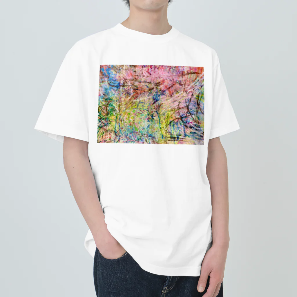 mikoのかくれんぼ Heavyweight T-Shirt