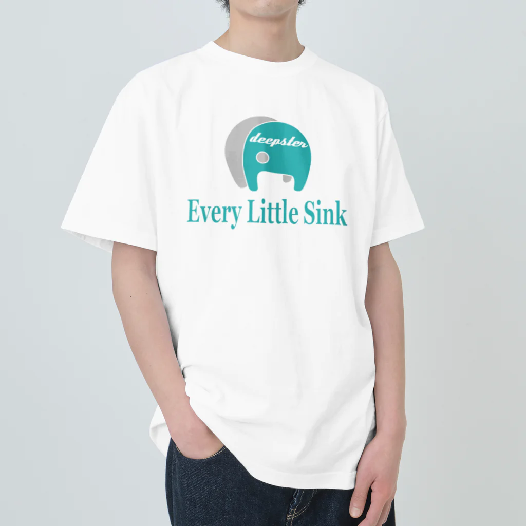 deepsterのEvery Little Sink ヘビーウェイトTシャツ