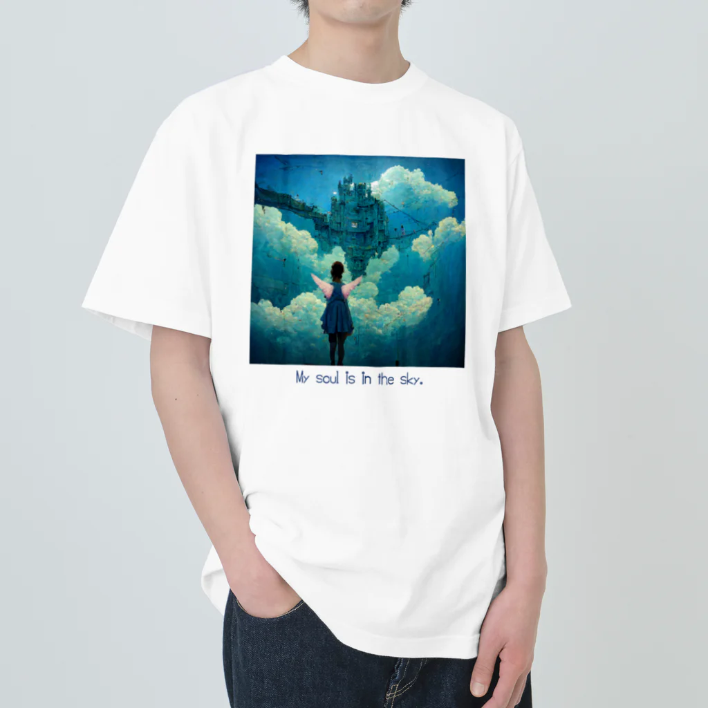 Chaipoi-FairiesのMy soul is in the sky. Heavyweight T-Shirt